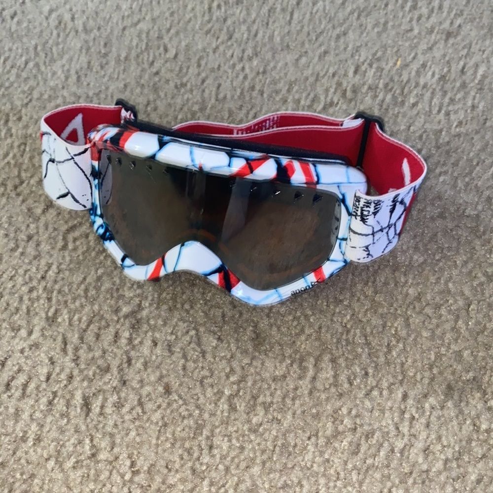 Anon Helix 9 Volt Goggle with Silver Amber Lens - Picture 2 of 4